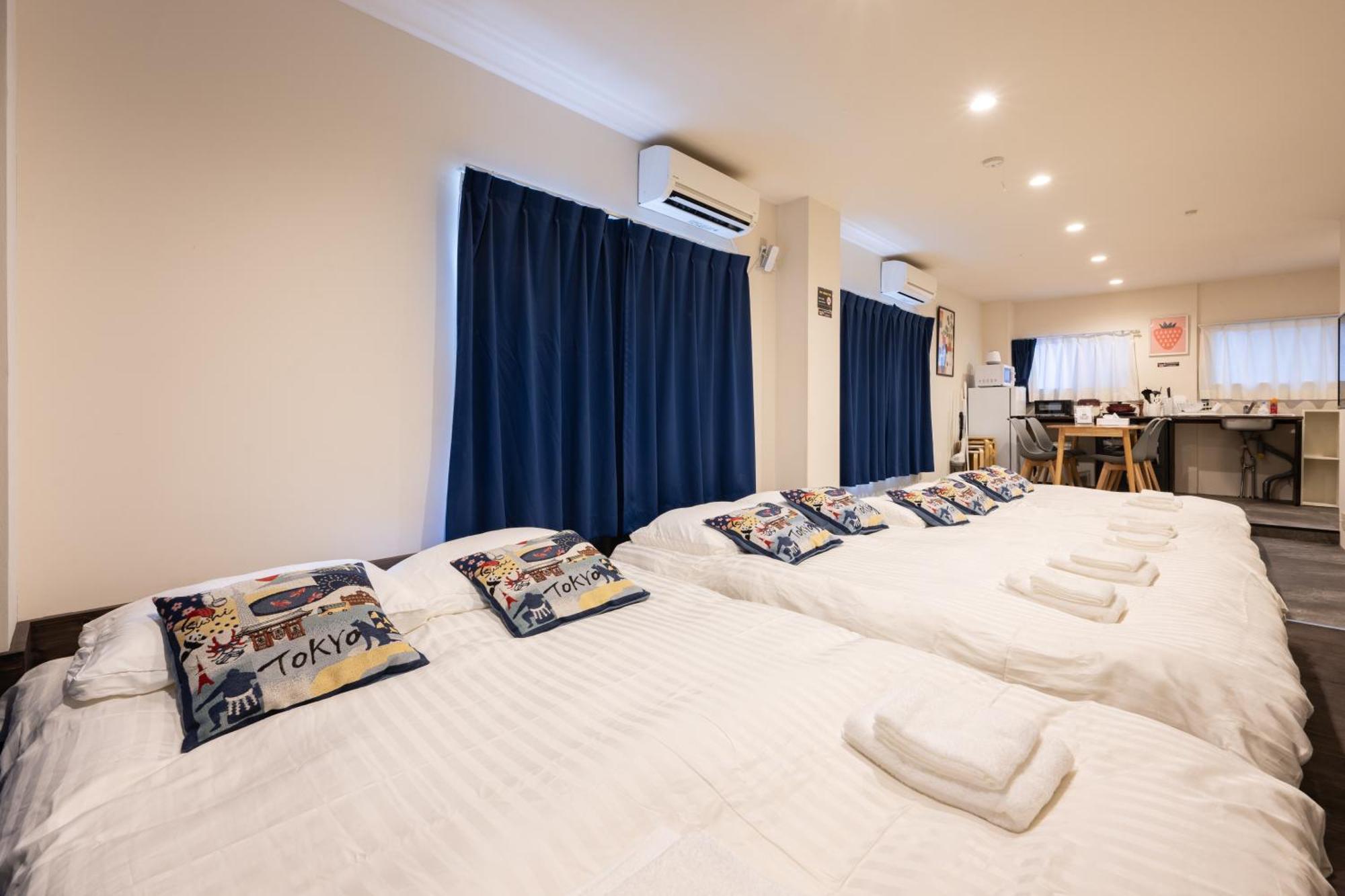 Thunder Hotel -雷門サンダーホテル- 浅草駅から徒歩5分 ベビー用品付き ファミリーも歓迎 大人8名もok!! طوكيو المظهر الخارجي الصورة